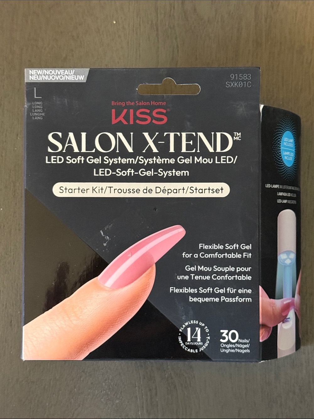 Kiss Salon X-Tend LED Soft Gel System Starter Kit